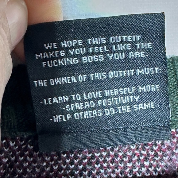 Girl Crush Après-ski sweater Up the hills - green - small - Picture 4 of 6